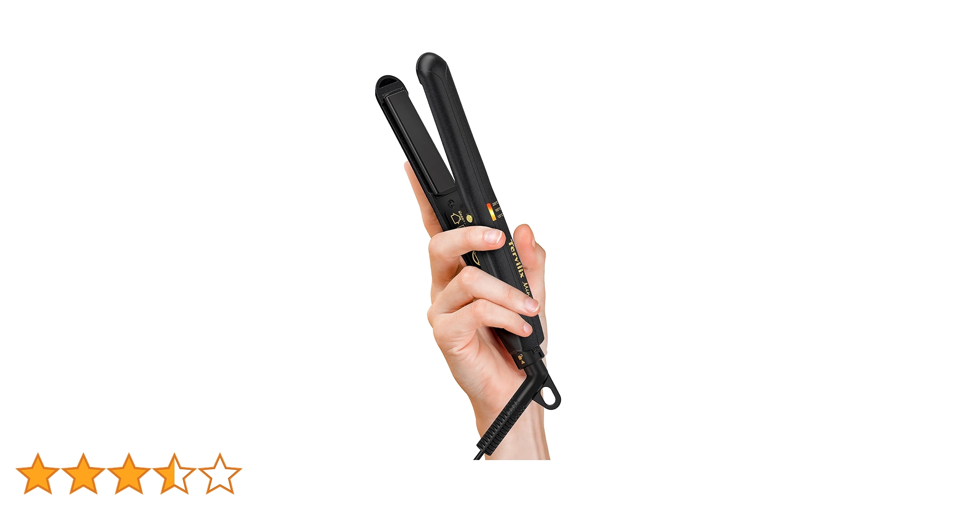 Amazon | Terviiix セラミック ミニヘアアイロン 旅行用